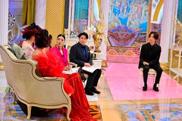 叶姉妹、アンミカ、吉村崇、田中樹(C)日本テレビ