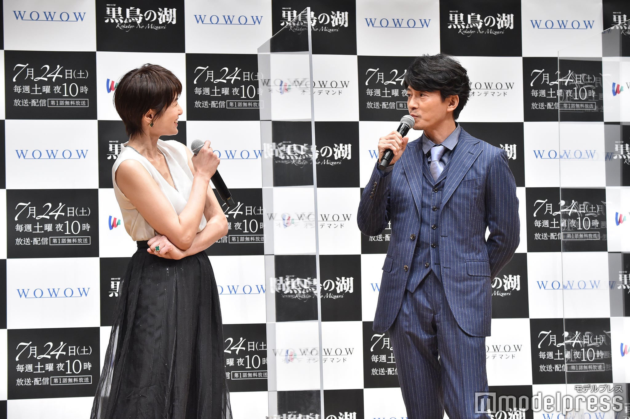 吉瀬美智子、藤木直人（C）モデルプレス