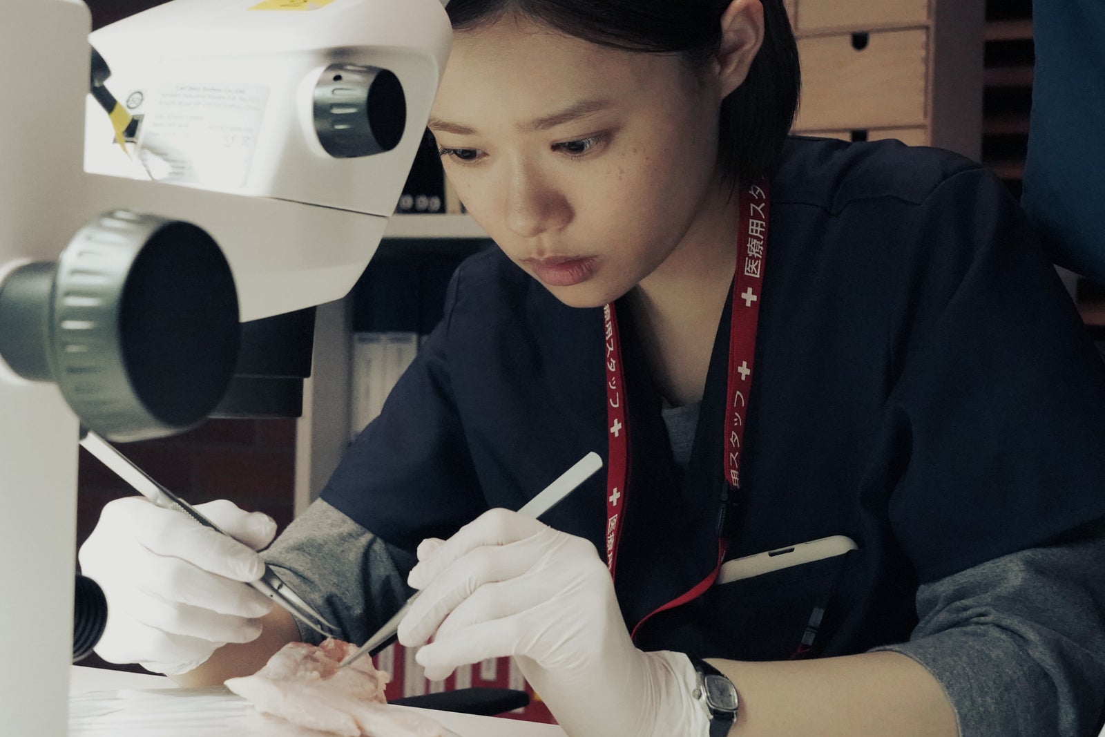 杉咲花「アンメット ある脳外科医の日記」第5話より（C）カンテレ