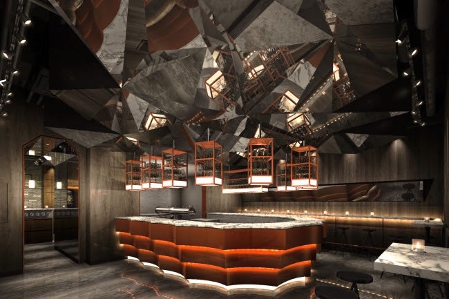 MAIN BAR COUNTER／画像提供：フラット・フィールド・オペレーションズ