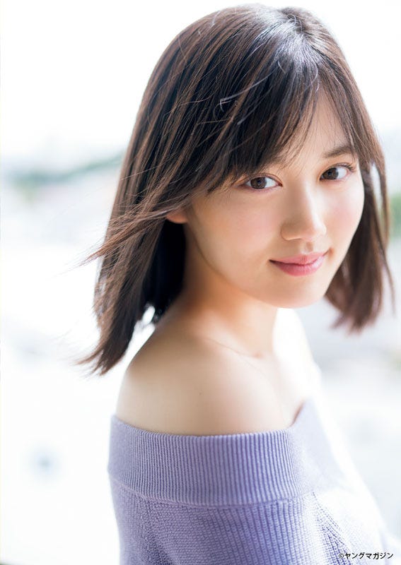 山下美月(C)佐藤佑一/ヤングマガジン