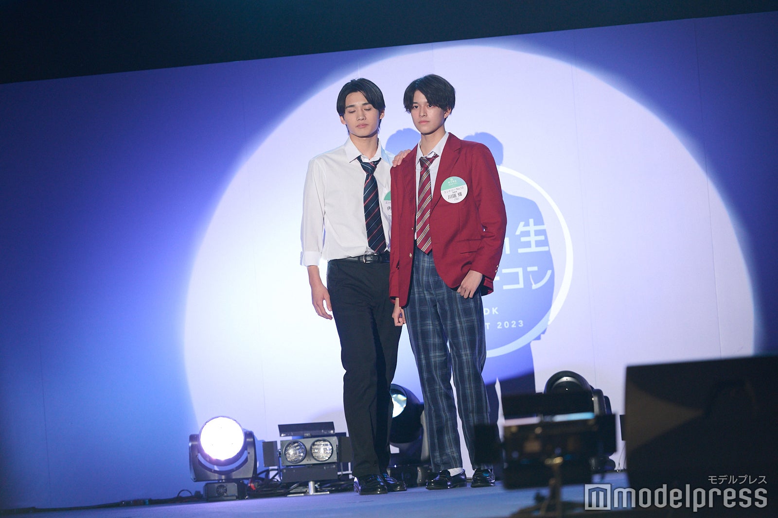 「男子高生ミスターコン2023」ファイナル審査の様子（C）モデルプレス