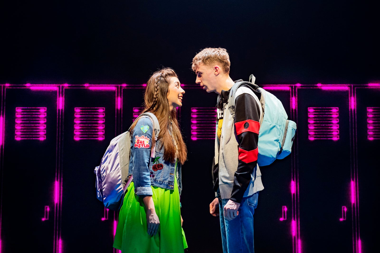 『BE MORE CHILL』（C）photograph of the original London cast Matt Crockett for Dewynters