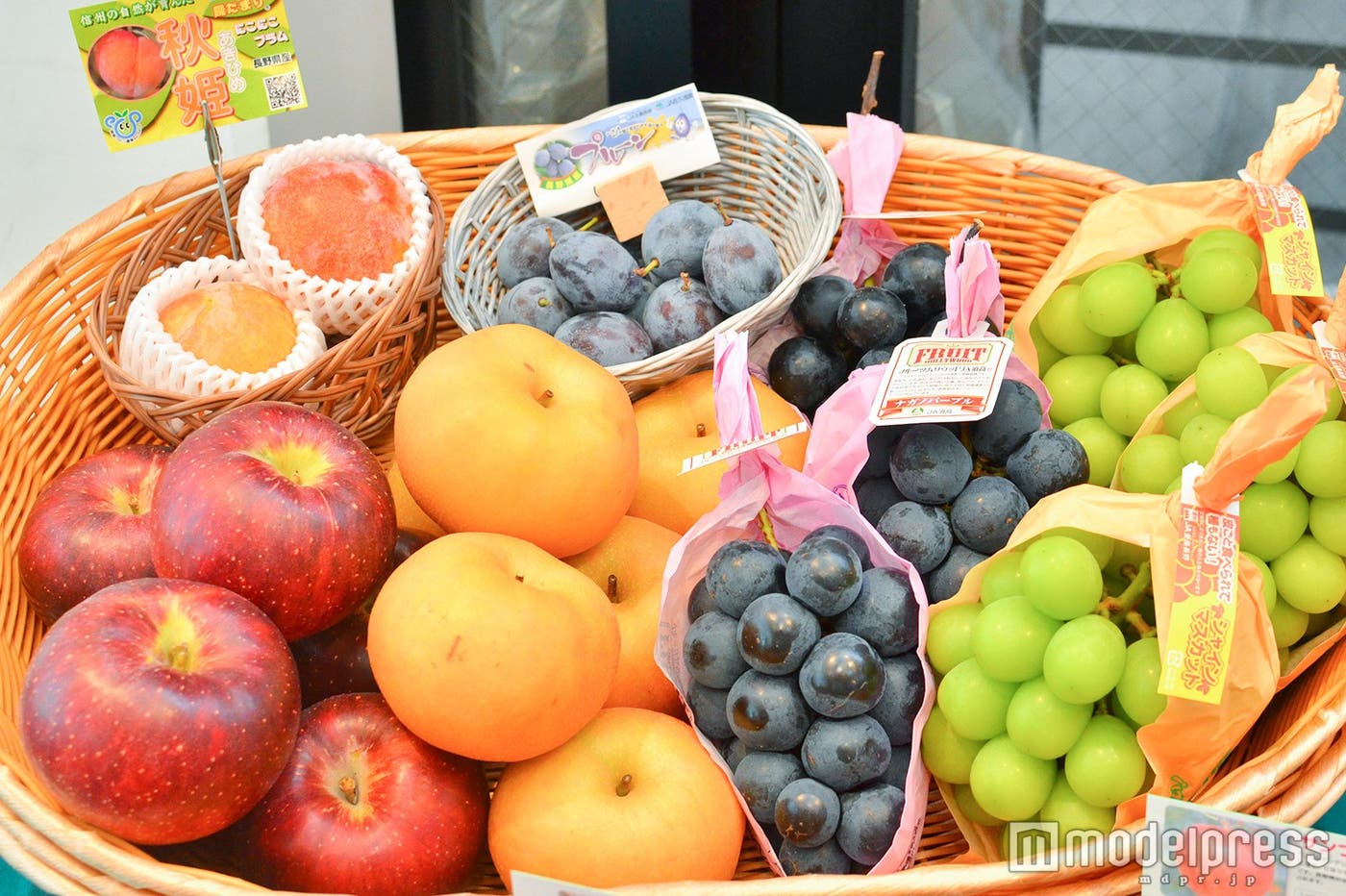 秋に旬を迎えるフルーツ(C)モデルプレス