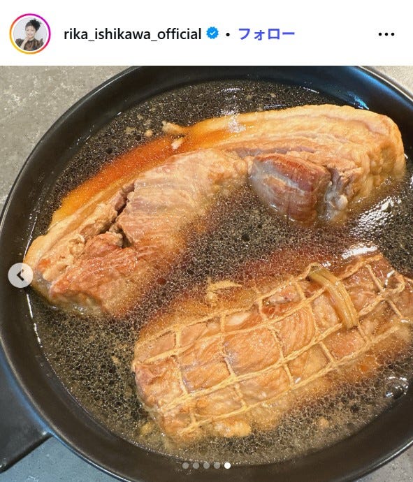 石川梨華Instagramより