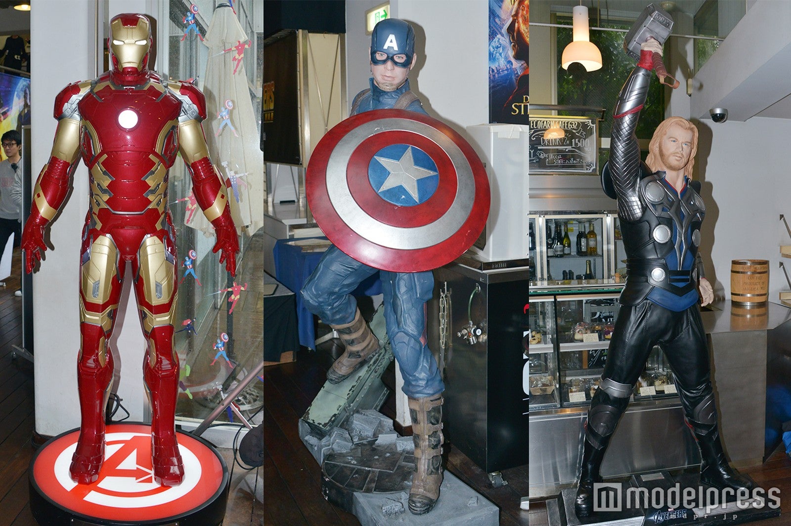 フィギュアを展示 （C）モデルプレス