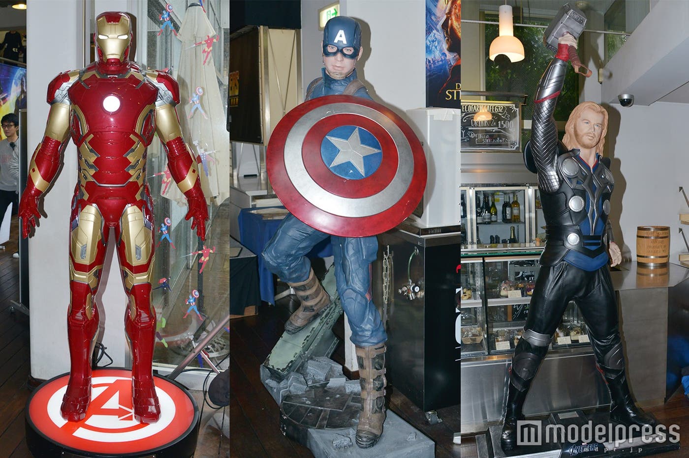 フィギュアを展示 (C)モデルプレス
