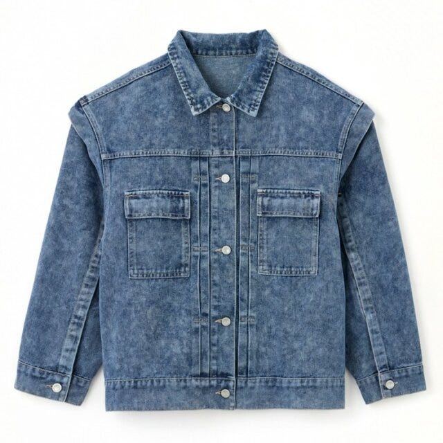 しまむら　秋アウター　デニムジャケット