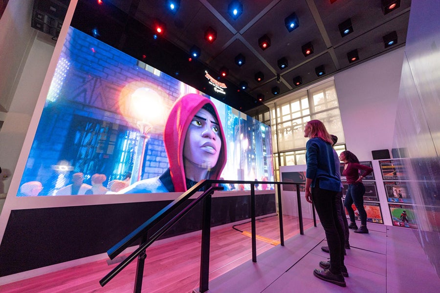 The『スパイダーマン：スパイダーバース』Experience