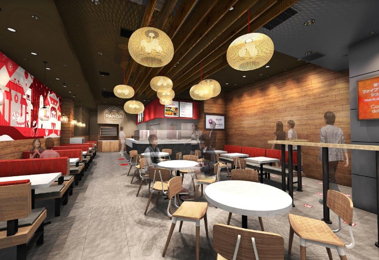 PANDA EXPRESS ダイバーシティ東京プラザ店イメージ／画像提供：力の源ホールディングス