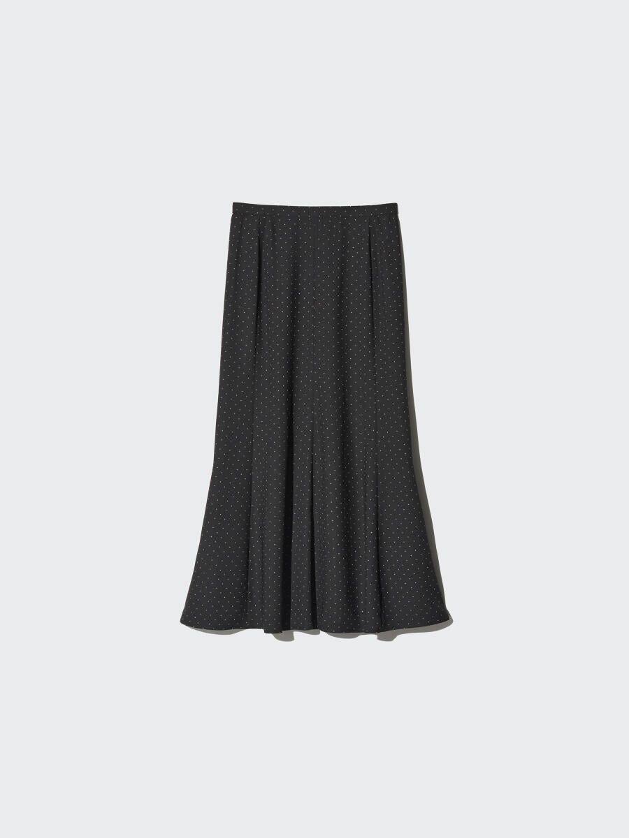 2026春ユニクロ大人女性おすすめマーメイドマキシスカート