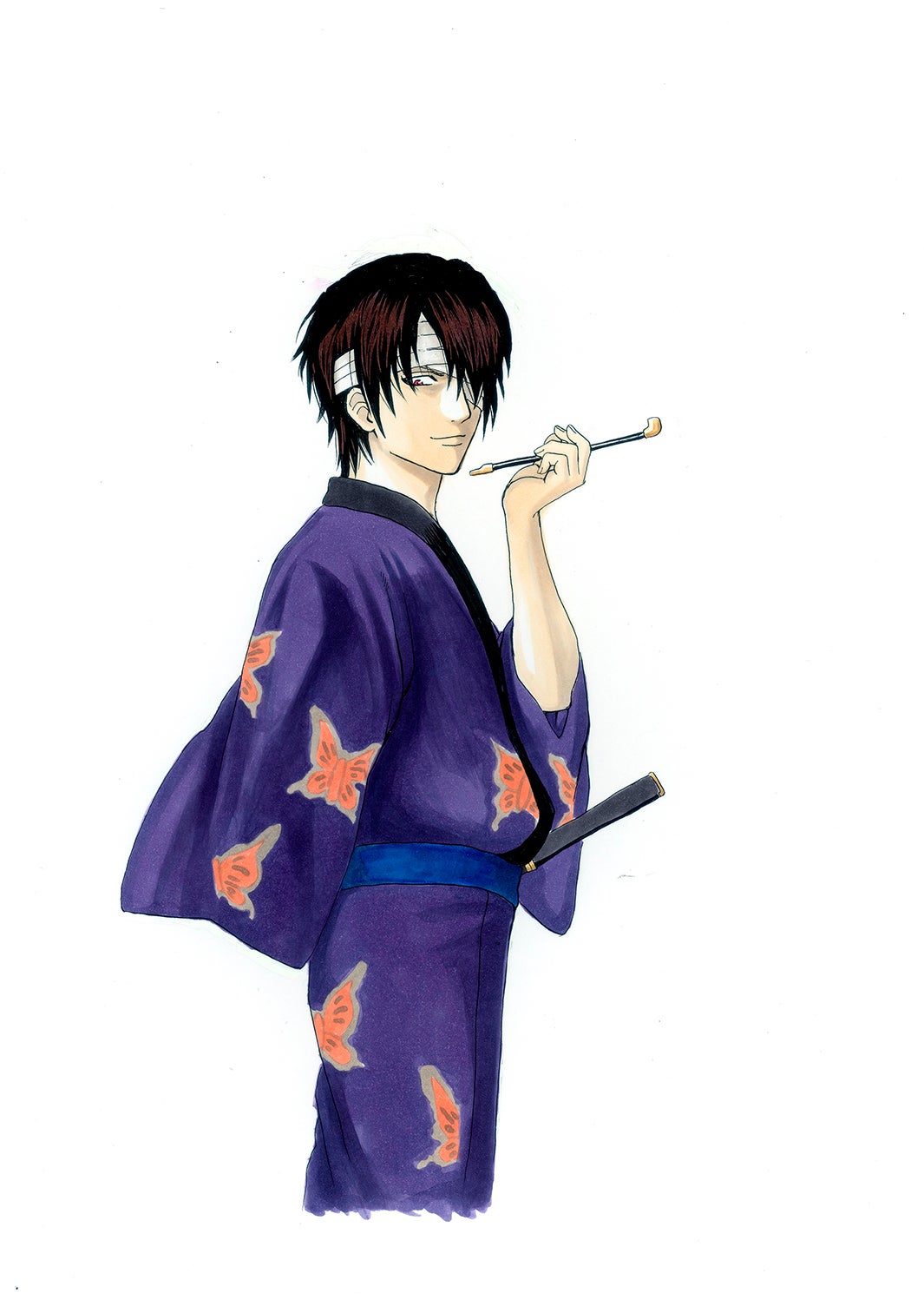 高杉晋助（C）空知英秋／集英社（C）2017「銀魂」製作委員会