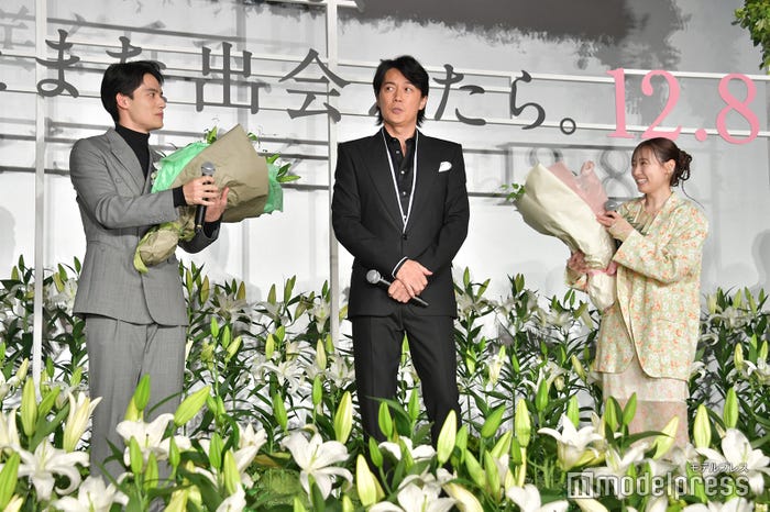 水上恒司、サプライズで登場した福山雅治、福原遥(C)モデルプレス
