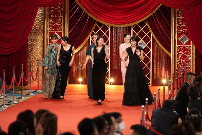 有村架純、安藤サクラ、尾野真千子、清野菜名、永野芽郁、松本穂香/写真提供:東京写真記者協会