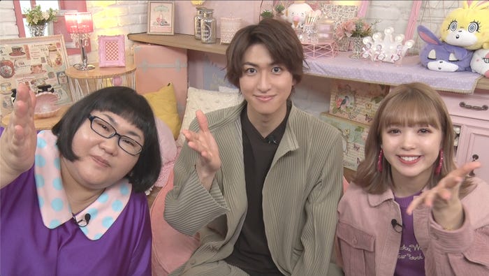 安藤なつ、相葉裕樹、藤田ニコル(提供写真)