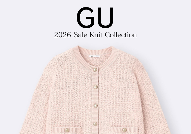 すでに色欠け・サイズ欠け！GUの春まで着倒せる優秀ニットが大幅値下げで1490円～だよ！
