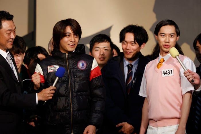高橋海人、戸塚純貴ら(C)日本テレビ