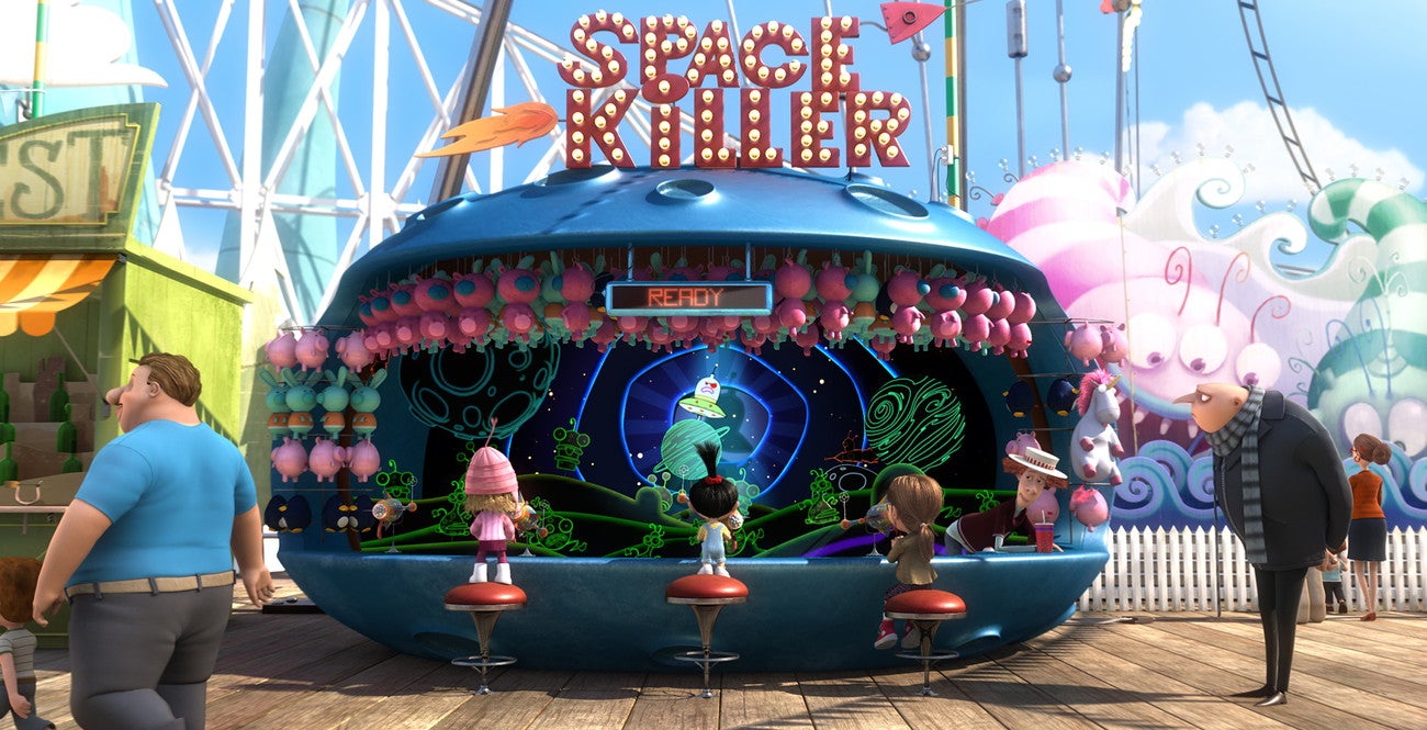 「ミニオンルーム 3 ～ 思い出の遊園地『スーパー・シリー・ファンランド』～」イメージ（提供画像）