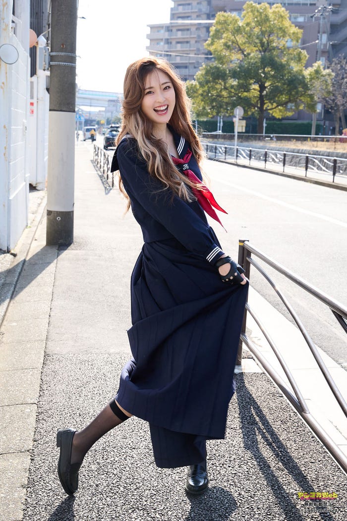 ゆうちゃみ(C)大藪達也/ヤンマガWeb