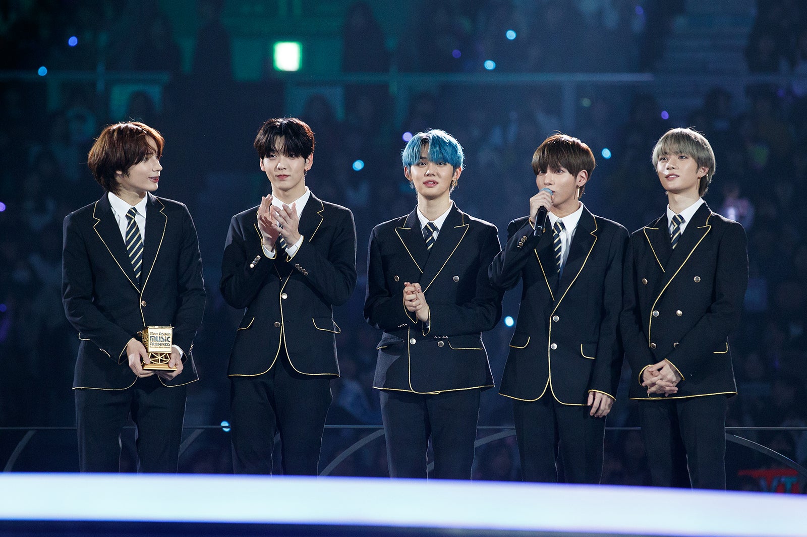 TOMORROW　X  TOGETHER／「2019MnetAsianMusicAwards(MAMA)」（C）CJENMCo.,Ltd,AllRightsReserved