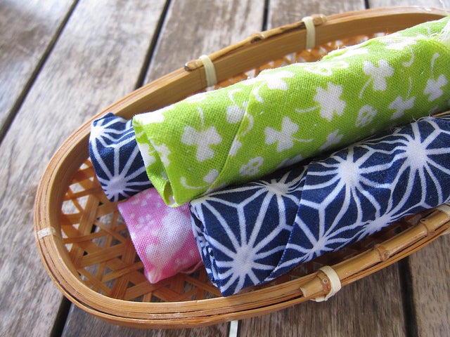 可愛い和柄のおしぼり／宮古島 by koni_aiko