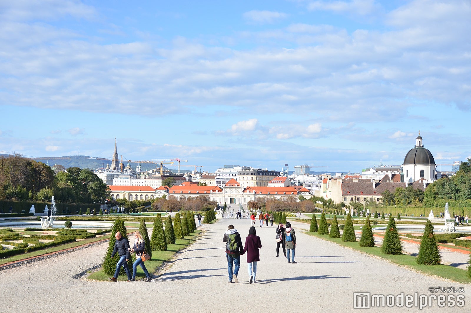 ベルヴェデーレ宮殿（C）モデルプレス