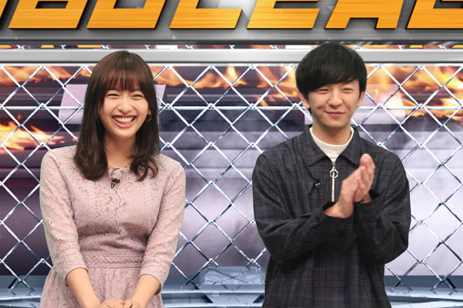 藤本万梨乃アナ、向井慧 （C）フジテレビ