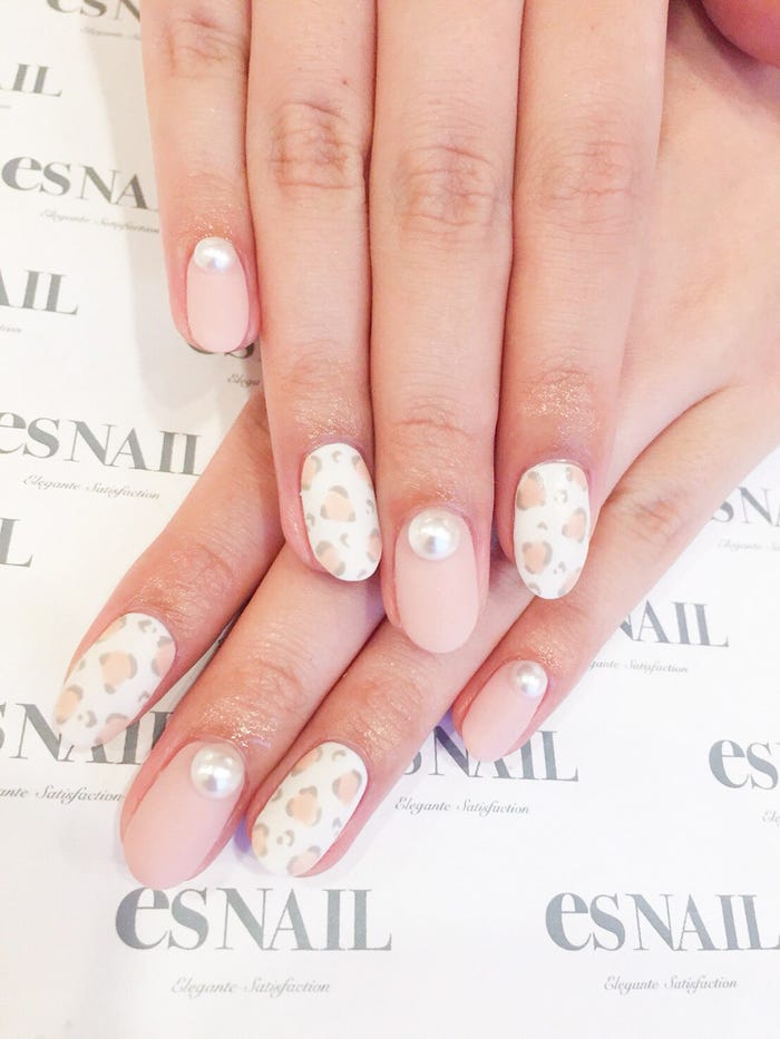 レオパード柄でオシャレ度UP/画像提供:esNAIL