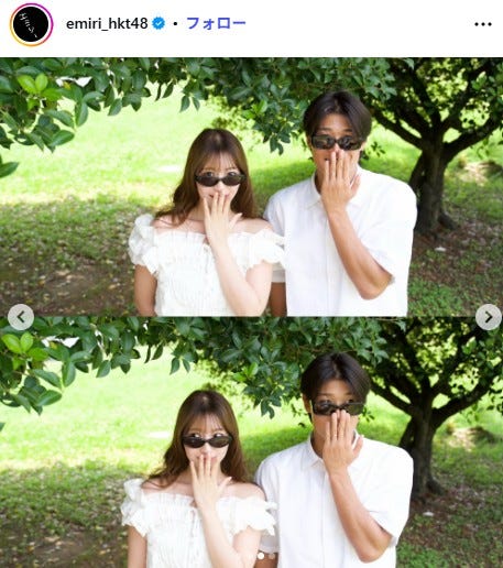山下エミリー Instagramより