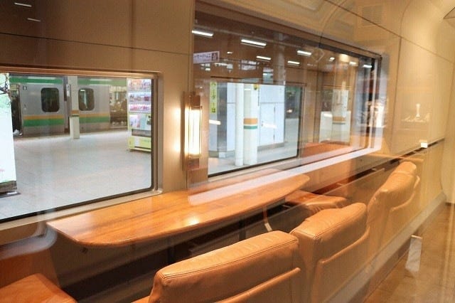 グリーン個室はすべて海側にある