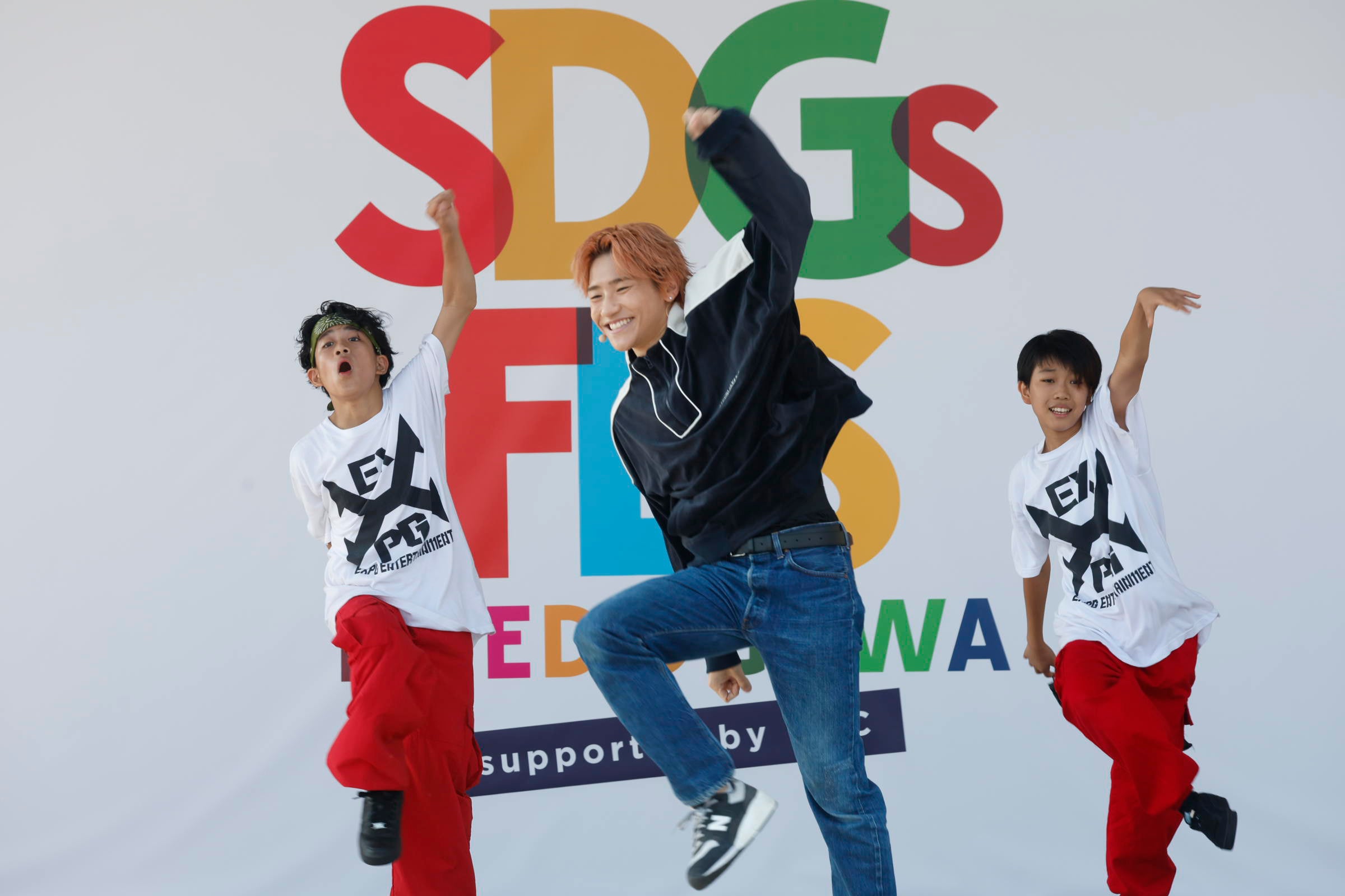「EXILE TETSUYA with EXPG」の様子（C）SDGs FES in EDOGAWA 2023