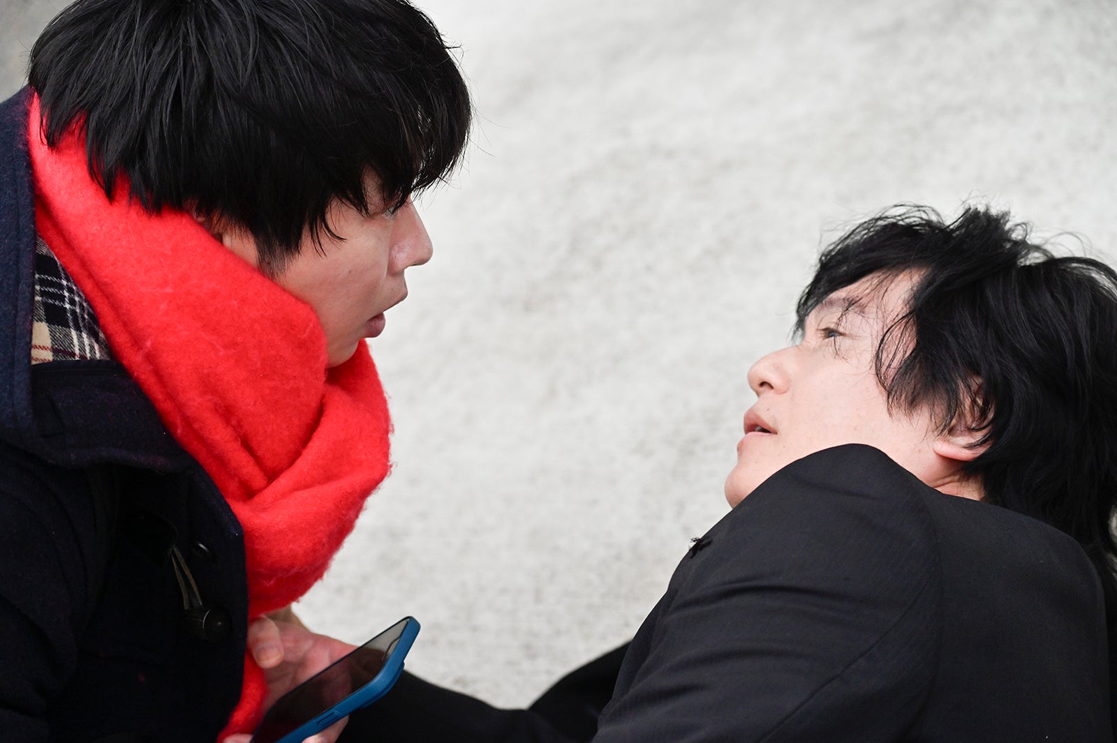 田中圭、井浦新「おっさんずラブ-リターンズ-」第2話（C）テレビ朝日