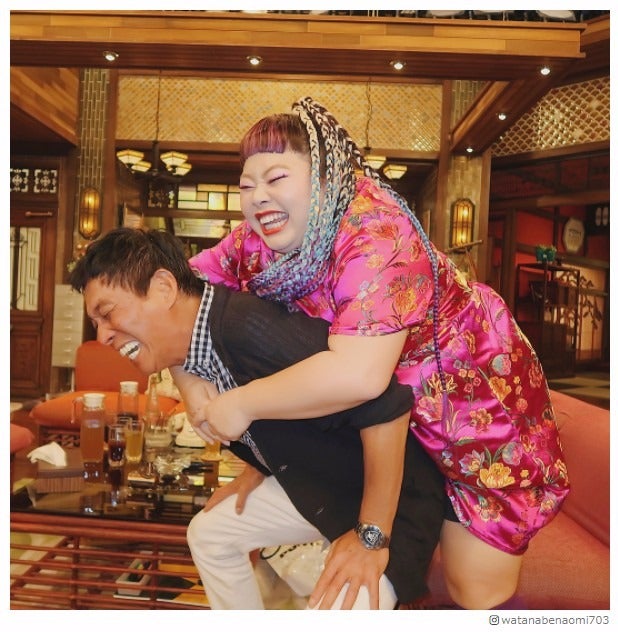 渡辺直美、明石家さんまと「2人とも死にかけた」インパクト大ショット公開で「いいね」殺到