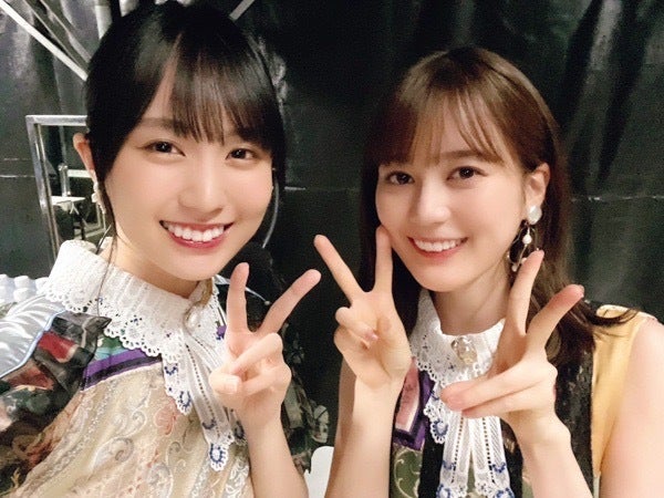 賀喜遥香、生田絵梨花／生田絵梨花の思い出を語った後輩メンバーたち（提供写真）