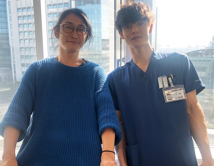 齋藤陽道氏、窪田正孝(写真提供:SDP)