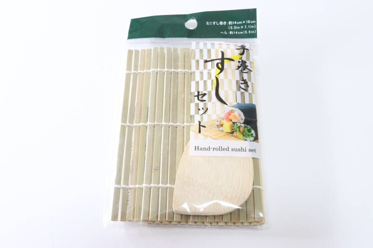 ダイソー　ミニ手巻きすしセット　パッケージ