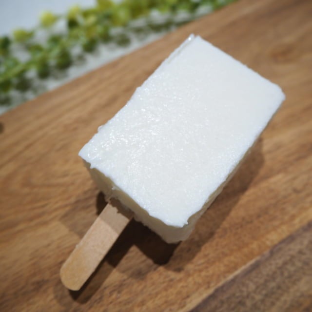 業務スーパーレアチーズをアイスにして