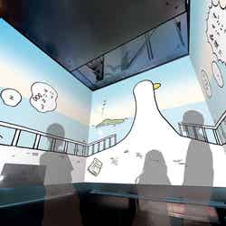 天望シャトル(エレベーター)(C)nagano (C)ナガノ/ 2026「映画ちいかわ」制作委員会 (C)TOKYO-SKYTREE