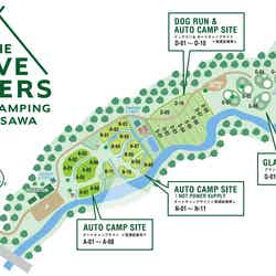 THE FIVE RIVERS FINE GLAMPING群馬白沢/画像提供:前橋園芸