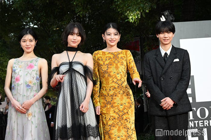 吉田美月喜、南沙良、出口夏希、羽村仁成(C)モデルプレス