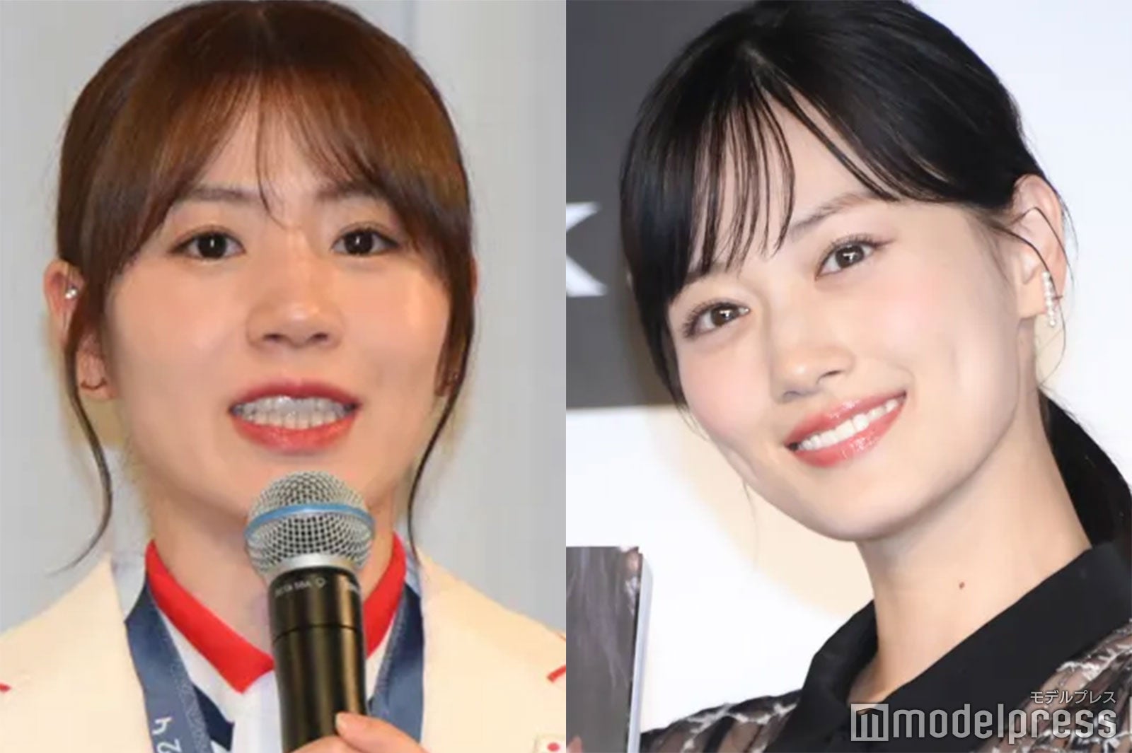 パリ五輪メダリスト志田千陽選手、 “推し”山下美月と2ショット叶え感激「夢の一つでした」