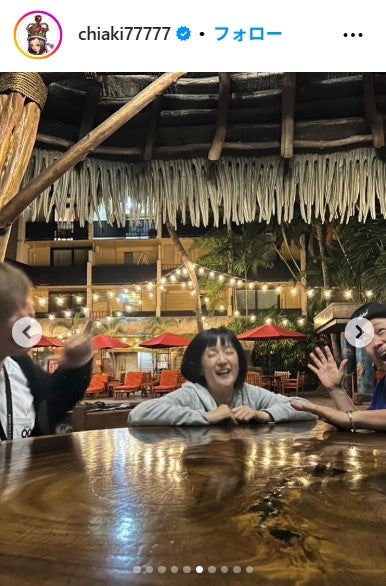 千秋Instagramより