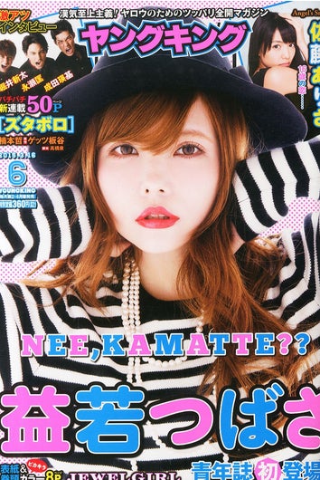 「YOUNG KING」06号（少年画報社、2015年2月23日発売）表紙：益若つばさ