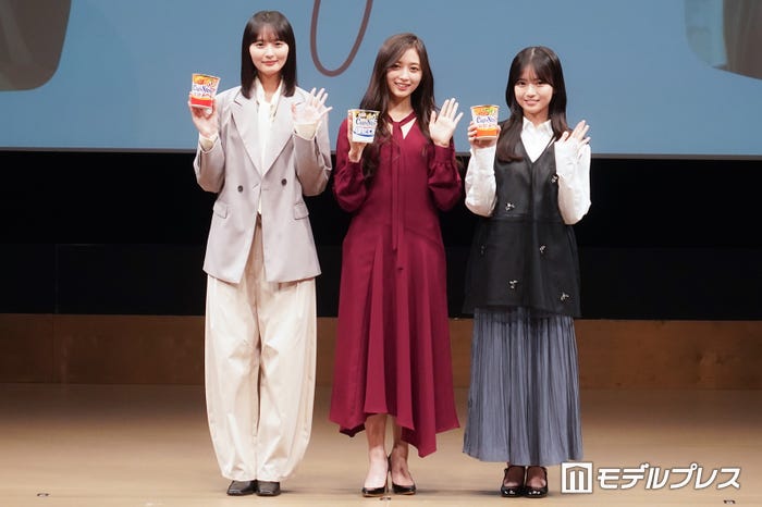 遠藤さくら、井上和、瀬戸口心月(C)モデルプレス