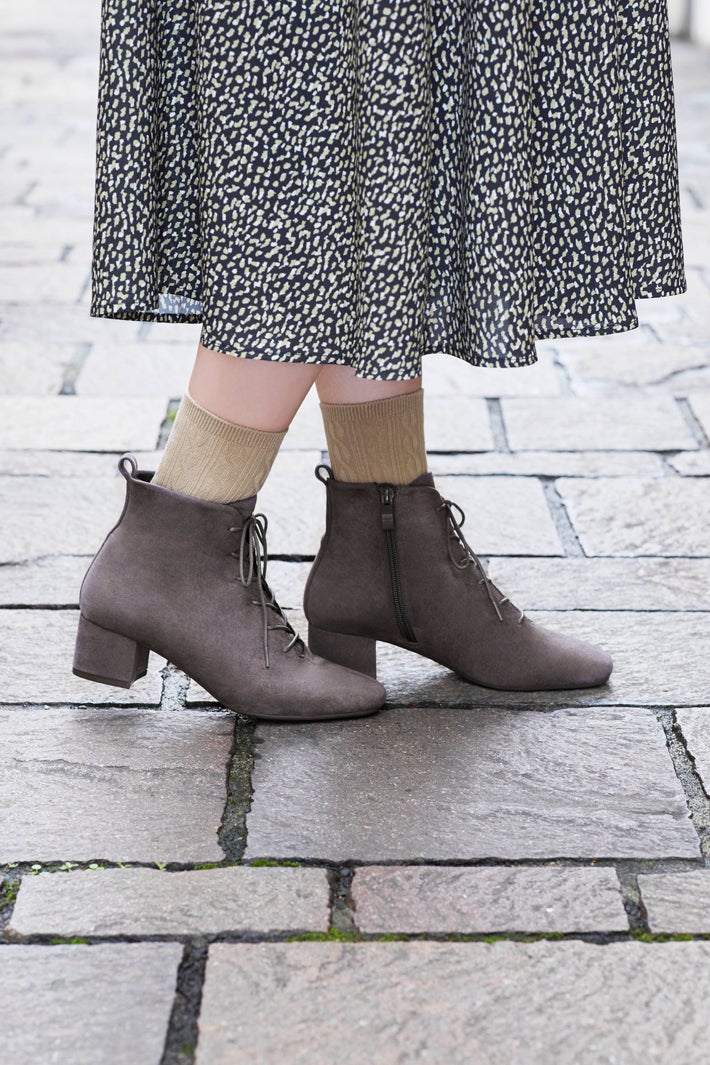 フレックス ストレッチ レースアップ 5（BLUEGRAY）