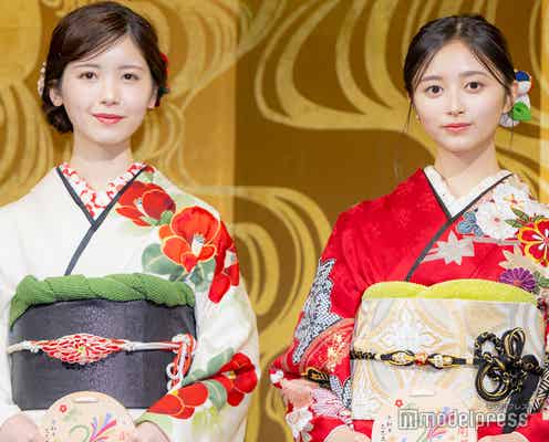 【乃木坂46新成人】筒井あやめ&井上和は“にょろにょろ世代” 過去最少の2人で実施「長く愛されるように」