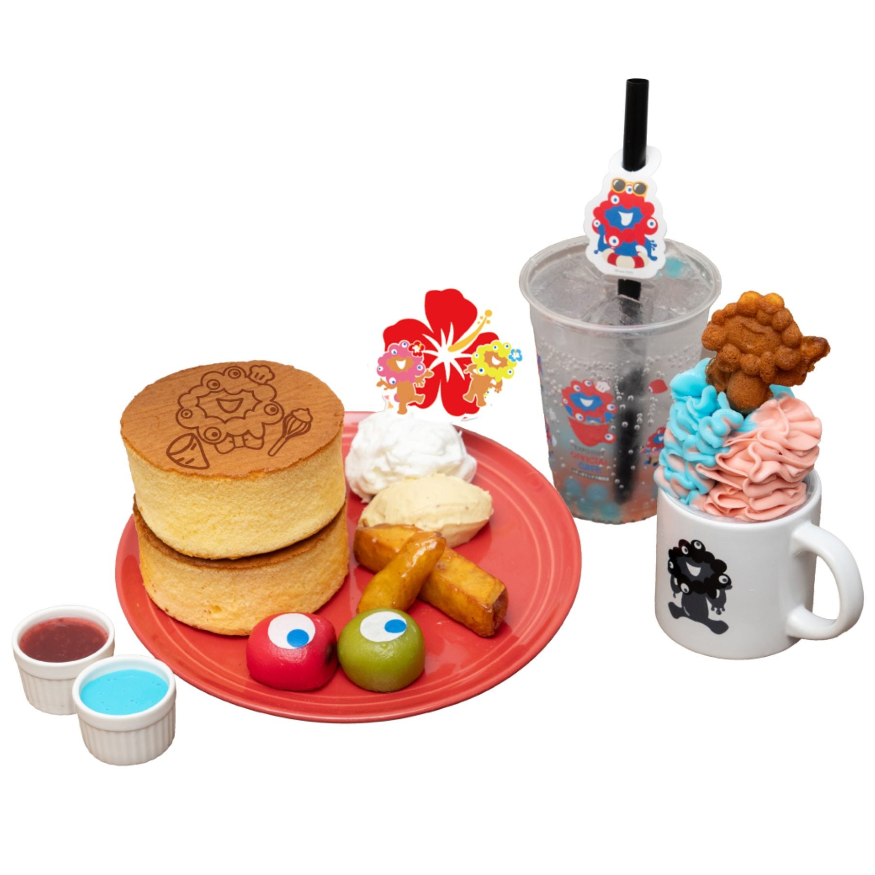 【大阪・梅田】ふんわりソフトクリームカラーにキュン♡ 「ミャクミャクソフトマスコット」が販売受付中