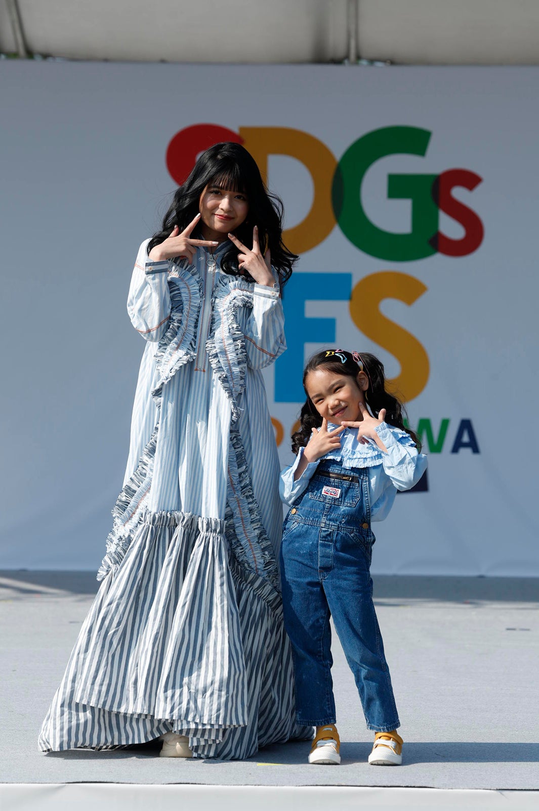 景井ひな、望蘭（C）SDGs FES in EDOGAWA 2023