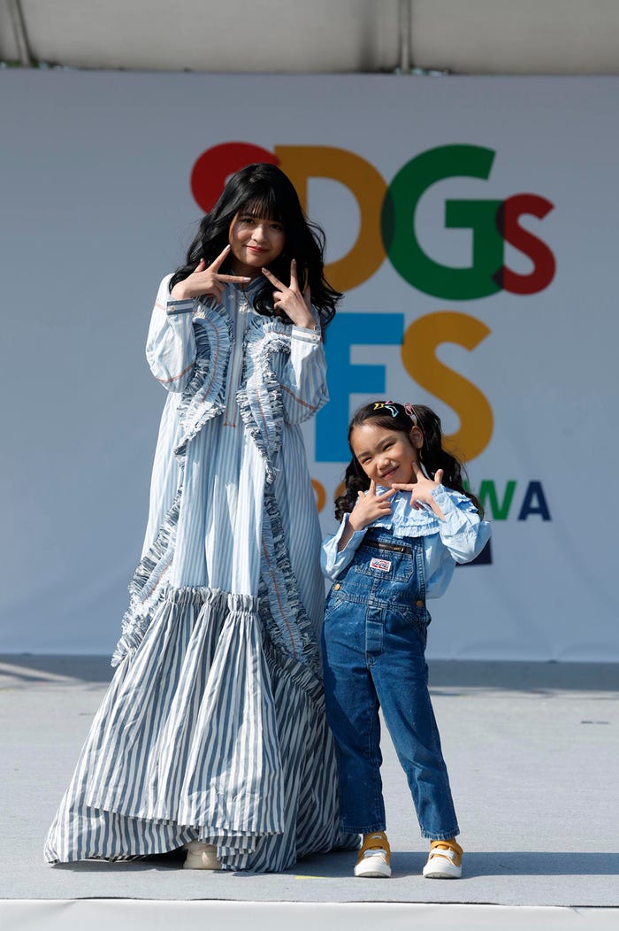 景井ひな、望蘭(C)SDGs FES in EDOGAWA 2023