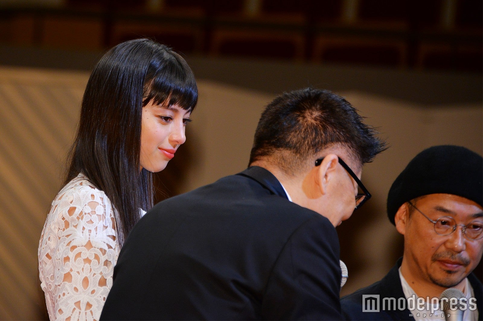 表彰式の様子 （C）モデルプレス